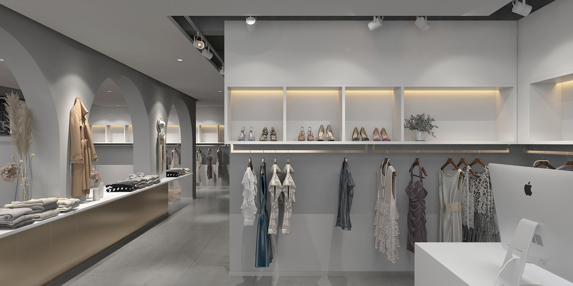 服装店设计效果图3